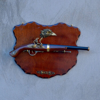 海盗复古枪创意家居酒吧墙饰餐厅墙上挂件客厅背景墙壁墙面装饰品 宽