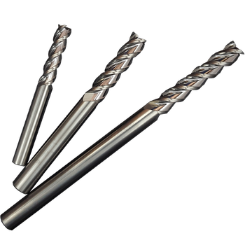 3刃55度硬质合金铝用钨钢铣刀20mm加长铝合金三刃立铣刀 16*70*16d*
