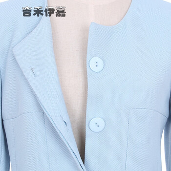吉禾伊嘉2015春秋女式风衣中长款外套女秋季学生韩版潮长袖薄夏大码胖女装、 玫红色 M