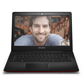 联想（Lenovo）U31-70 13.3英寸轻薄笔记本电脑（i5-5200U 4G 500G GF920M 2G独显 Wifi Win8.1）蔷薇红