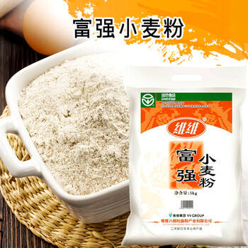 维维 面粉 富强小麦粉 5000g袋装