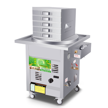 广东抽屉式一抽一份肠粉机商用摆摊全自动石磨蒸粉机家用小型