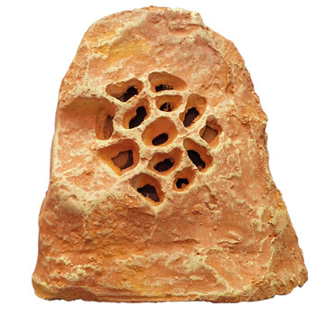 户外草坪音箱 园林小区防水喇叭 室外仿真石头音箱 公园假山音响 dl