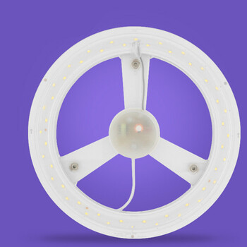 led灯贴吸顶灯灯芯圆形长形灯板灯珠灯泡灯条单灯节能防频闪 21w(直径