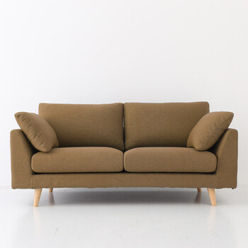 小户型沙发组合单双人沙发北欧客厅拆洗现代简约家具套装组合 浅棕色