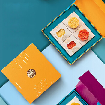 星巴克(starbucks) 月饼礼盒 端午节粽子礼盒礼品 礼券兑换券提货券