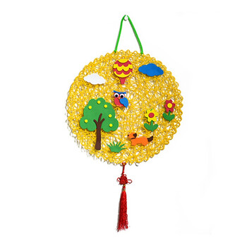 幼儿园教室走廊空中环境布置编织吊饰装饰挂件环创手工材料包挂饰