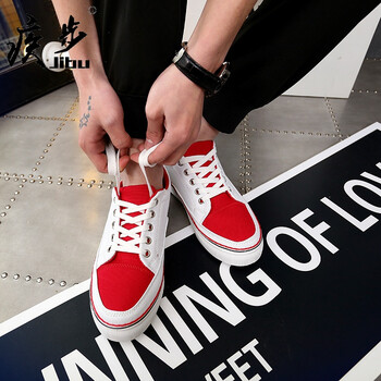 情侣鞋春季2018新款韩版ulzzang百搭白鞋男女学生鸳鸯个性帆布鞋男士