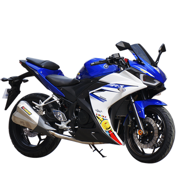 摩岛机车地平线摩托车跑车r3地平线大趴赛永源350双缸水冷新川崎小