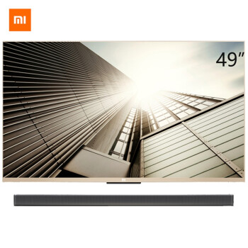 
                                        小米（MI）L49M2-AA 49英寸平板电视4K智能电视 套装含Soundbar                