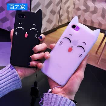 oppor11手机壳r11s软套r9splus硅胶男女款r9m卡通防摔全包壳挂绳