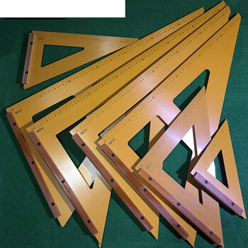 木工工具 装修三角尺大号拐尺90度加厚直角尺加长多功能宽座电木 71.