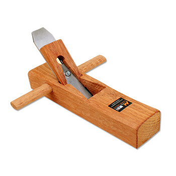 木工刨手工刨子手推刨刀木匠工具套装家用孢子diy小木刨 350mm柞木中