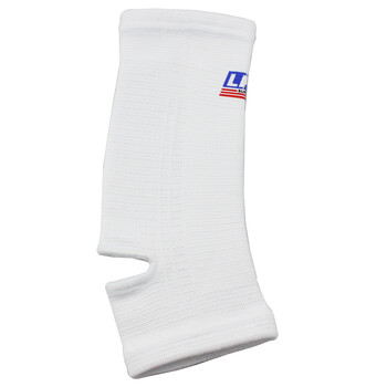 lp欧比护具 lp604 护踝 保暖透气型踝部护套 篮球脚踝扭伤 白色 m