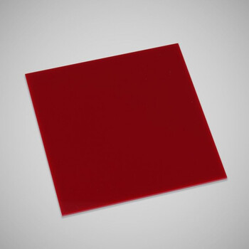2mm3mm5mm亚克力板红色不透明有机玻璃板材激光切割雕刻 红色 600*600