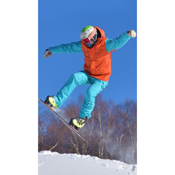 男女冬季户外韩版高端单板滑雪服防风防水套装同款 p雅鹿金羽杰康博