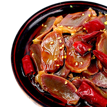 四川特产麻辣鸭胗鸭肫250g零食卤味即食熟食休闲零食小吃 麻辣味