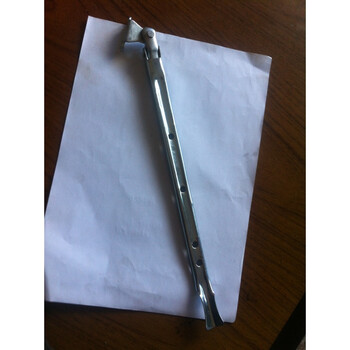 长盛钢窗配件--老式钢窗撑杆,铁窗把手执手,风撑档,风勾-加厚 撑杆