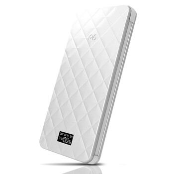 
                                        爱沃可（iWALK）10000毫安 移动电源/充电宝 便携自带iPhone/安卓线 白色 适用于苹果/三星/vivo/华为手机                