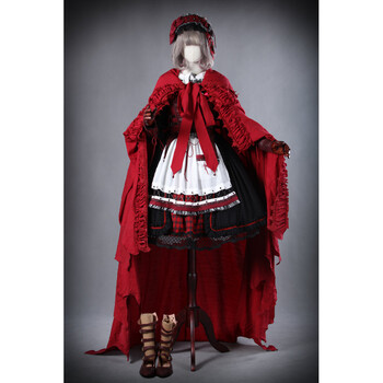 秋冬新款 原创lolita洋装classical puppets/古典玩偶 狼化小红帽fs