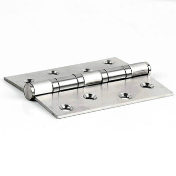 不锈钢门页合页4寸加厚静音合叶卫生间门和页五金木门