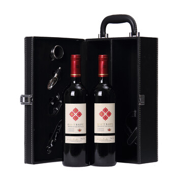 法国波尔多进口红酒2014IGP柏富干红葡萄酒礼