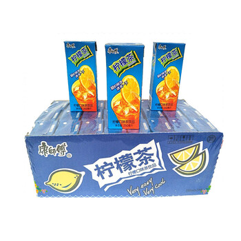 康师傅 柠檬茶250ml* 24盒 柠檬口味