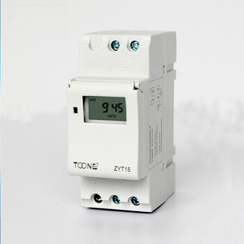 卓导轨式微电脑时控开关定时器 时间控制器220 全自动开关