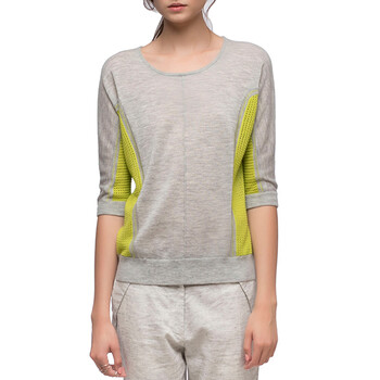 theonne 女士青绿色山羊绒针织上衣 fca1121552 青绿色 m