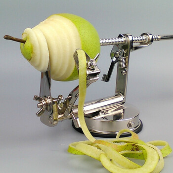 削皮机三合一削苹果机手摇削皮器不锈钢水果刀削苹果 单机