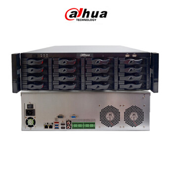 大华（dahua）64路网络硬盘录像机H.265高清NVR远程监控主机 16盘位 DH-NVR816-64-HDS2 不含硬盘