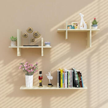 储物家具 墙面搁架 南絮 沙发墙置物架墙上卧室隔板搁书架挂墙壁挂