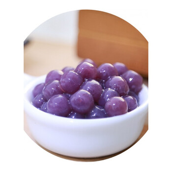 小芋圆紫薯口味鲜芋仙芋圆甜品原料奶茶紫薯口味500克