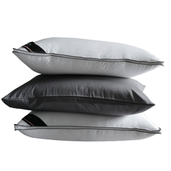 白鹅绒枕 枕头枕芯五星级酒店枕 臻寐黑金中软枕