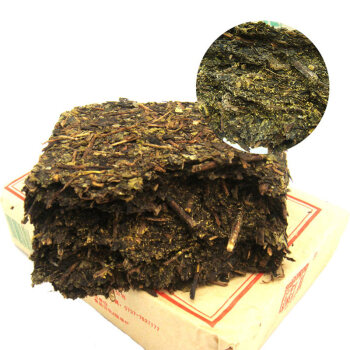 【白沙溪入門口糧茶2009年特製茯磚】湖南安化黑茶白沙溪金花茯磚特製