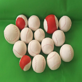 促销10寸实心垒球 训练考试使用初学者学生垒球用品 优质垒球 12寸垒球10个