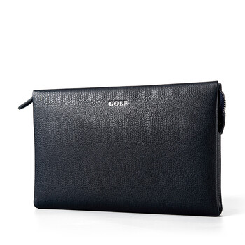 高尔夫golf柔软头层牛皮男士手包大容量手拿包时尚手抓包s690704深