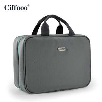 琪斐诺（Ciffnoo） 旅行洗漱悬挂式便携大容量多功能可拆卸防水洗漱用品收纳包0101 灰色