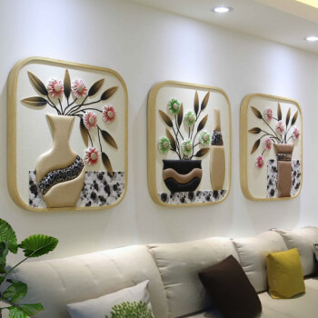 电箱装饰画配电箱遮挡壁画总开关盒有框挂画手工立体浮雕皮画壁画