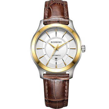 【罗西尼女士机械表】罗西尼(rossini)手表雅尊商务系列进口皮带日历