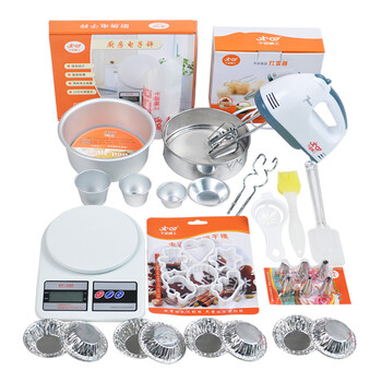 
                                        千团精工烘焙工具套装 烤箱用品蛋糕模具 饼干蛋挞 西点烘培模具套餐 新手TZ24 24件全套                