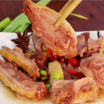 腊鸭腿咸香腊味风干鸭板鸭腿肉220g