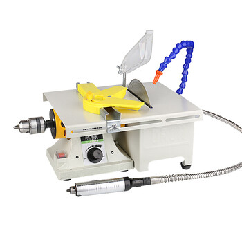 多功能玉石雕刻机台磨机小型切割机台锯蜜蜡木工打磨抛光工具电磨 五