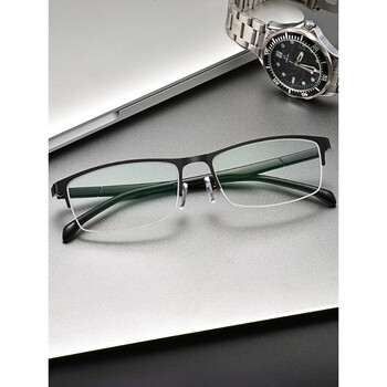 61变色灰色镜片全套 250度