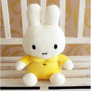 米菲兔 miffy米菲兔子公仔毛绒玩具玩偶布娃娃七夕礼物米菲地推公仔