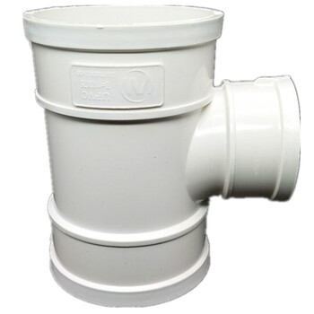 pvc排水三通 等径正三通 50/75/110/160pvc排水管下水管管材管件 315x