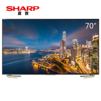 夏普（SHARP）LCD-70UD30A 70英寸3D4K超高清安卓智能电视 日本原装液晶面板（黑色）