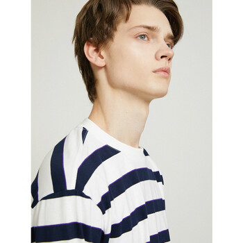 magicpower 长袖t恤男2019新品春季薄款宽松圆领打底衫潮流男装内搭