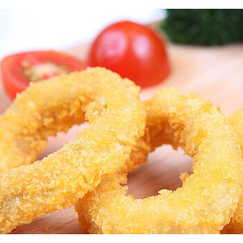 鸡肉洋葱圈800g 油炸小吃 冷冻半成品