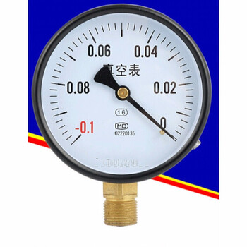 y100真空压力表z y-60z负压表-0.1-0mpa -0.1-0.15mpa